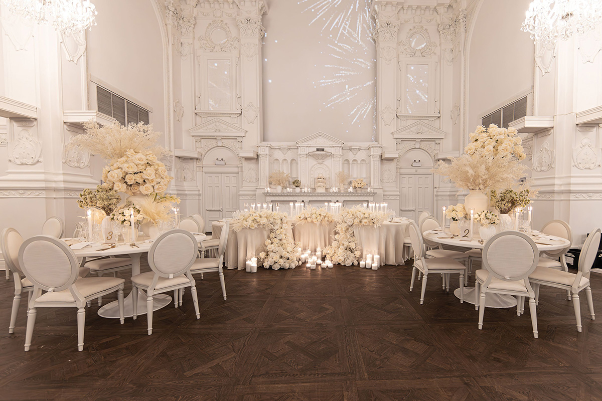 10 white wedding decor
