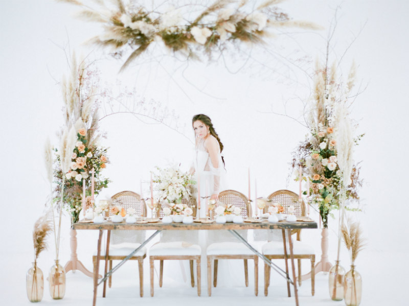 bohemian wedding theme