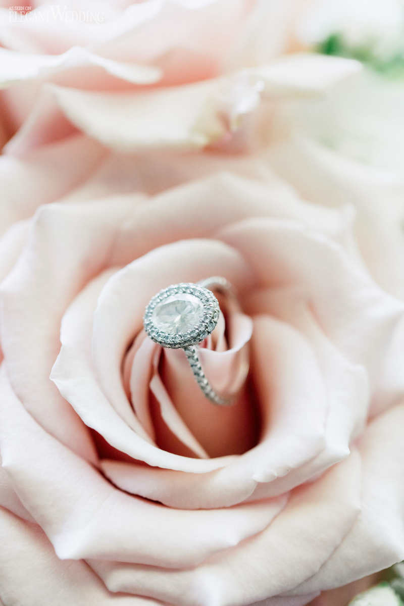 CREATIONS BY GITTA REAL WEDDING2 oval wedding ring fairytale wedding