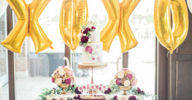 Burgundy Bridal Shower Inspiration