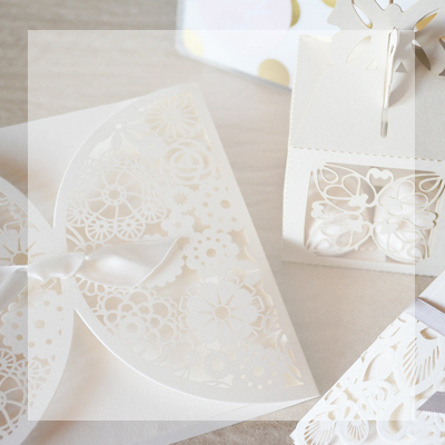 elegant wedding stationery