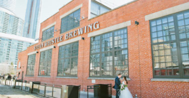 Rustic & Modern Wedding at Steam Whistle Brewing