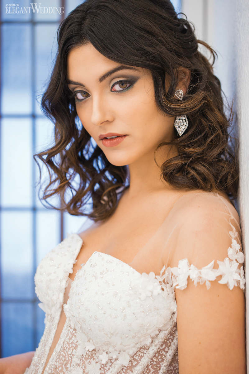 elegant-wedding-soft-blue-wedding-with-garden-vibes2 Dramatic Bridal Makeup Inspiration