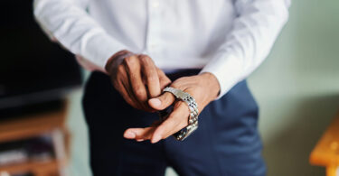 a watch as a gift for a groom