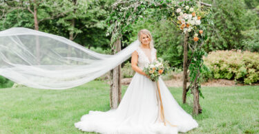 garden wedding ceremony