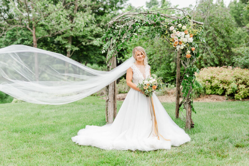 garden wedding ceremony
