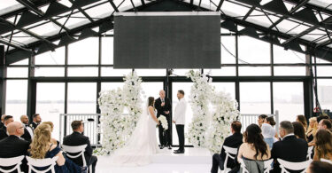 luxury wedding ceremony
