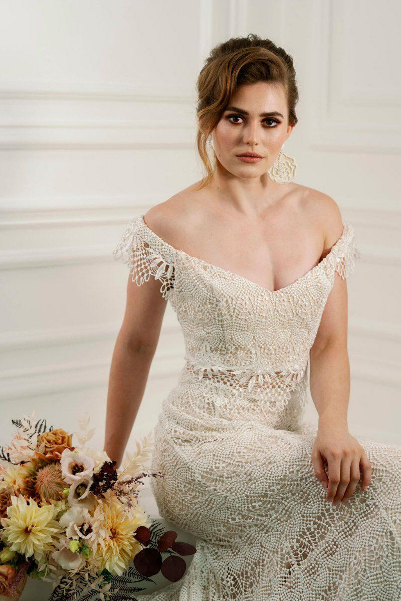 Natural-78 lace wedding dress